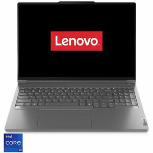 Laptop LENOVO ThinkBook 16p G5 IRX cu procesor Intel® Core™ i9-14900HX pana la 5.8GHz, 16, 3.2K, IPS, 165Hz, 32GB DDR5, 1TB SSD, NVIDIA® GeForce RTX™ 4060 8GB GDDR6, Windows® 11 Pro, Storm Grey, 3y on-site Premium Care imagine