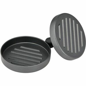 Presa pentru burger Tefal, aluminiu, invelis Antiaderent, diametru 12 cm, compatibil cu masina de spalat vase, gri & negru imagine