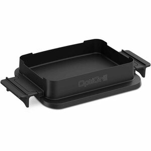 Accesoriu tip tava pentru coacere Tefal Snaking & Baking XA732810, 1.6L, compatibil cu gratarul electric OptiGrill 4 in 1 si Optigrill 2 in 1, seriile GC774xx, GC773xx, GC772xx, invelis antiaderent, negru imagine