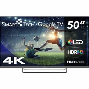 Televizor SmartTech QLED 50QG02V, 126 cm, Google TV, 4K Ultra HD, Clasa E (Model 2024) imagine