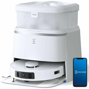 Aspirator robot DEEBOT T30 PRO OMNI Ecovacs11000Pa, TrueDetect 3D 3.0&TrueMapping 2.0, Silver imagine