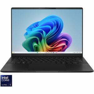 Laptop ASUS Vivobook S 14 S5406SA cu procesor Intel® Core™ Ultra 5 226V pana la 4.5GHz, 14'', WUXGA, OLED, 16GB LPDDR5X RAM, 1TB SSD, Intel® Arc™ Graphics, Windows 11 Pro, Neutral Black imagine