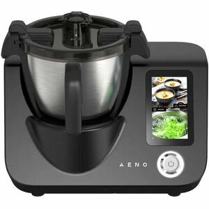 Robot de bucatarie multicooker AENO ACR0001S, cu peste 150 retete integrate, 8 programe automate, ecran tactil, cantar incorporat, 1000 W + 600W, 3.5L imagine