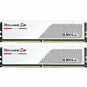 Memorie G.Skill Ripjaws S5 White 32GB DDR5 6000MHz CL30 Dual Channel Kit imagine