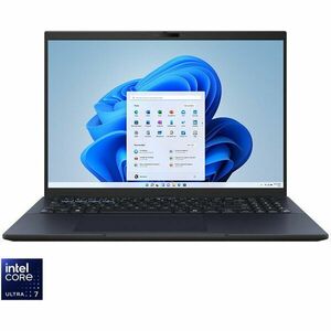 Laptop ASUS 16'' ExpertBook B3 B3604CMA, WUXGA, Procesor Intel® Core™ Ultra 7 155H (24M Cache, up to 4.80 GHz), 16GB DDR5, 1TB SSD, Intel Integrated Graphics, Win 11 Pro, Star Black imagine