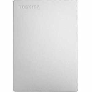 Hard disk extern Toshiba Canvio Slim 1TB USB 3.0 Silver imagine