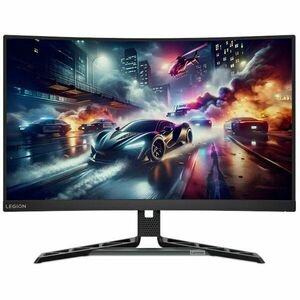 Monitor LED Lenovo Gaming Legion R27qc-30 Curbat 27 inch QHD VA 0.5 ms 180 Hz FreeSync imagine