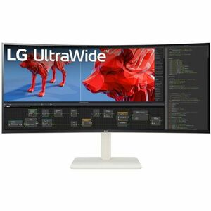 Monitor LED LG UltraWide 38WR85QC-W Curbat 37.5 inch UWQHD+ IPS 1 ms 144 Hz KVM USB-C HDR FreeSync Premium Pro & G-Sync Compatible imagine