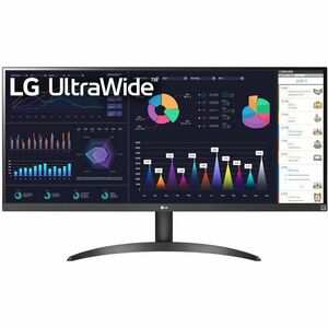 Monitor LED LG 34WQ500-B 34 inch UWFHD IPS 5 ms 100 Hz HDR FreeSync imagine