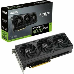 Placa video ASUS GeForce RTX 4070 SUPER PRIME OC 12GB GDDR6X 192-bit DLSS 3.0 imagine