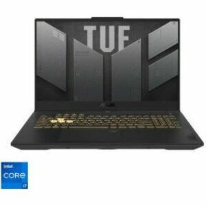 Laptop ASUS Gaming 17.3'' TUF F17 FX707VU, FHD 144Hz, Procesor Intel® Core™ i7-13620H (24M Cache, up to 4.90 GHz), 16GB DDR5, 512GB SSD, GeForce RTX 4050 6GB, No OS, Mecha Gray imagine