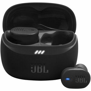 Casti In-Ear JBL Tune Buds 2, True Wireless, Bluetooth, ANC, Autonomie 48 ore, IP54, Multi-point, Negru imagine