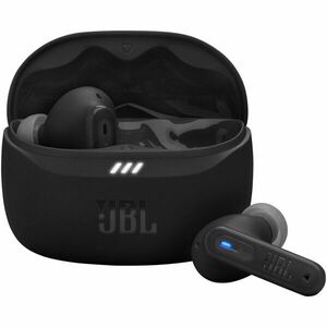 Casti In-Ear JBL Tune Beam 2, True Wireless, Bluetooth, ANC, Autonomie 48 ore, IP54, Spatial Sound, Multi-point, Negru imagine