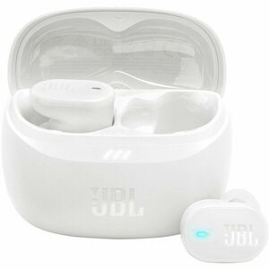 Casti In-Ear JBL Tune Buds 2, True Wireless, Bluetooth, ANC, Autonomie 48 ore, IP54, Multi-point, Alb imagine