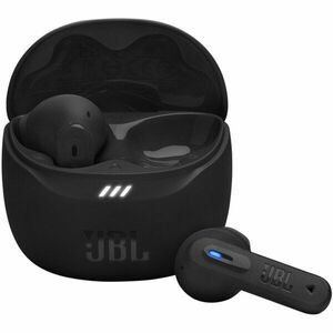 Casti In-Ear JBL Tune Flex 2, True Wireless, Bluetooth, ANC, Autonomie 48 ore, IP54, Spatial Sound, Multi-point, Negru imagine