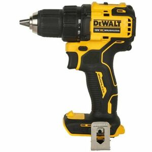 Masina de gaurit si insurubat (bormasina) pe acumulator DeWALT DCD708N-XJ, 18V XR, motor fara perii, 2 viteze, 1650 RPM, mandrina 13 mm, capacitate gaurire metal 13 mm, lemn 30 mm, lungime 160 mm, greutate 1.1 kg, fara acumulator/incarcator imagine