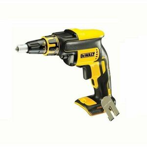 Masina de insurubat pentru gips-carton pe acumulator DeWALT DCF620N, 18 V, motor fara perii, cuplu 5-30 Nm, 4400 RPM, iluminare LED, varf insurubare, limitator adancime, agatatoare curea, nu include incarcator/acumulator sau magazie de suruburi imagine