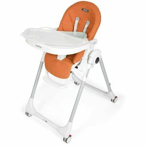 Scaun de masa 2in1 Peg Perego Prima Pappa Zero Follow Me, 0-15 Kg, WonderOrange, Portocaliu imagine