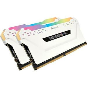 Memorie Corsair Vengeance RGB PRO, 2x8GB, DDR4, 3000 MHz (Alb) imagine