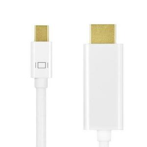 Cablu Logilink CV0124 Mini DisplayPort-HDMI (Alb) imagine