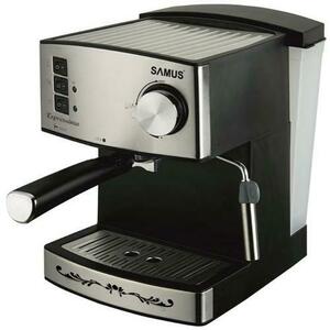 Espressor Samus ESPRESSIMO SILVER, 850 W, 1.6 L (Negru/Argintiu) imagine