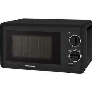 Cuptor cu microunde Heinner HMW-20BK2, 20 l, 700W (Negru) imagine