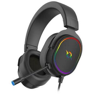 Casti Gaming AQIRYS Altair, iluminare RGB, USB (Negru) imagine