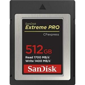 Card de memorie SanDisk Extreme PRO CFexpress SDCFE-512G-GN4NN, 512GB imagine