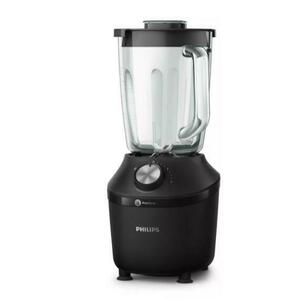 Blender Philips Seria 3000 HR2291/01, 600W, 2l, 2 viteze+Pulse, Zdrobire gheata, Sistem ProBlend (Negru) imagine