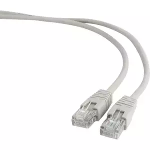 Cablu UTP GEMBIRD Cat6, cupru-aluminiu, 15 m, gri, AWG26, PP6U-15M imagine