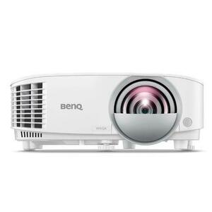 Videoproiector BenQ MW809STH, DLP, WXGA (1280 x 800), HDMI, USB, 3600 lumeni, Difuzor 10W (Alb) imagine