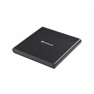 DVD-RW extern Verbatim Slimline 2.0, USB 2.0 (Negru) imagine