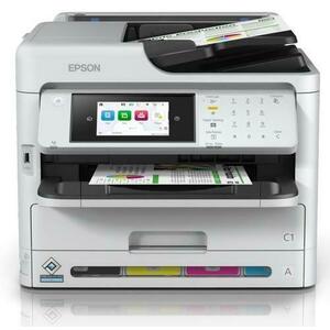 Multifunctional InkJet EPSON WF-C5890DW, A4, Duplex, ADF, Wireless, Retea (Alb) imagine