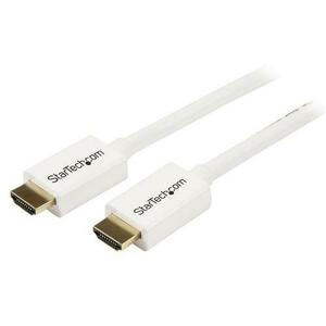 Cablu StarTech HD3MM5MW, HDMI 1.4, 4K/30Hz, 5m (Alb) imagine