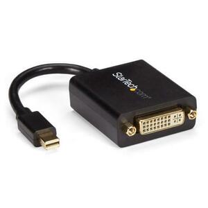 Adaptor video StarTech MDP2DVI, Mini DisplayPort, DVI-I, 1080p (Negru) imagine