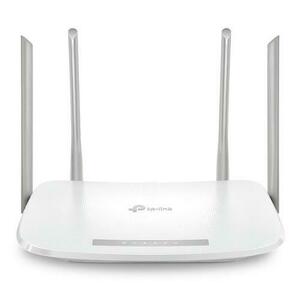 Router Wireless TP-LINK EC220-G5, Gigabit, Dual Band, 1200 Mbps, 4 Antene externe (Alb) imagine