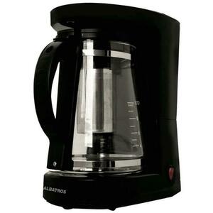 Cafetiera Albatros DOLCE 2in1, 680 W, 1.2 L (Negru) imagine