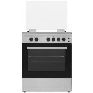 Aragaz Samus SM661XPGS, 4 arzatoare, Gaz, Aprindere electrica, 55 L (Inox) imagine