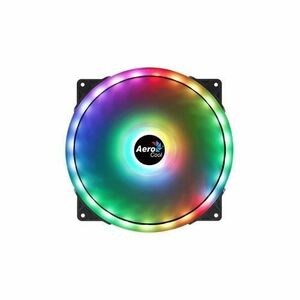 Ventilator Aerocool Duo 20 200mm, iluminare aRGB imagine