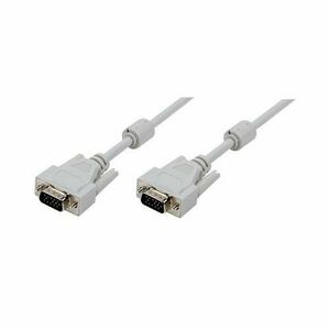 Cablu LOGILINK CV0027, VGA - VGA, 5m, dublu ecranat (Gri) imagine