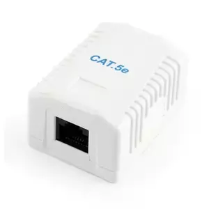 Priza RJ-45 GEMBIRD aplicata cu 1 iesire pentru cablu UTP Cat 5e imagine