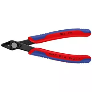 Cleste sfic electronica pentru fibra optica, KNIPEX Super Knips, 125 mm imagine