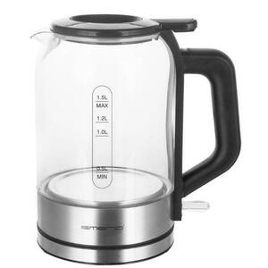 Fierbator de apa Emerio WK-122574, 1.5 L, 2200 W (Negru/Transparent) imagine