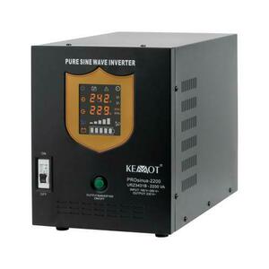 UPS centrale Sinus PUR 2200VA/1600W 12V Kemot negru imagine