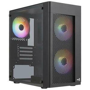 Carcasa Aerocool Hexform V2 RGB, MiniTower (Negru) imagine