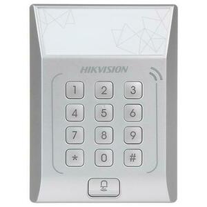 Cititor standalone cu tastatura si card de proximitate Hikvision DS-K1T801M imagine