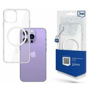 Husa 3MK MagCase pentru Apple iPhone 14 Pro, MagSafe (Transparent) imagine