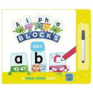 Carticica Scriu si sterg Alphablocks - ABC imagine