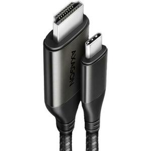 Cablu Axagon RVC-HI2MC, USB-C la HDMI 2.0a, 4K/60Hz, 1.8m (Negru) imagine