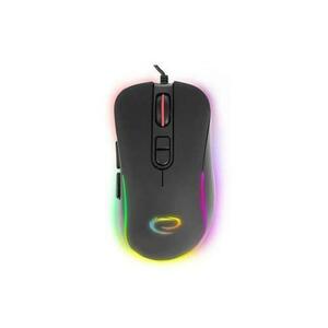 Mouse Gaming Esperanza MX303 HESPERIS, Iluminat, USB-C, 2400 DPI (Negru) imagine